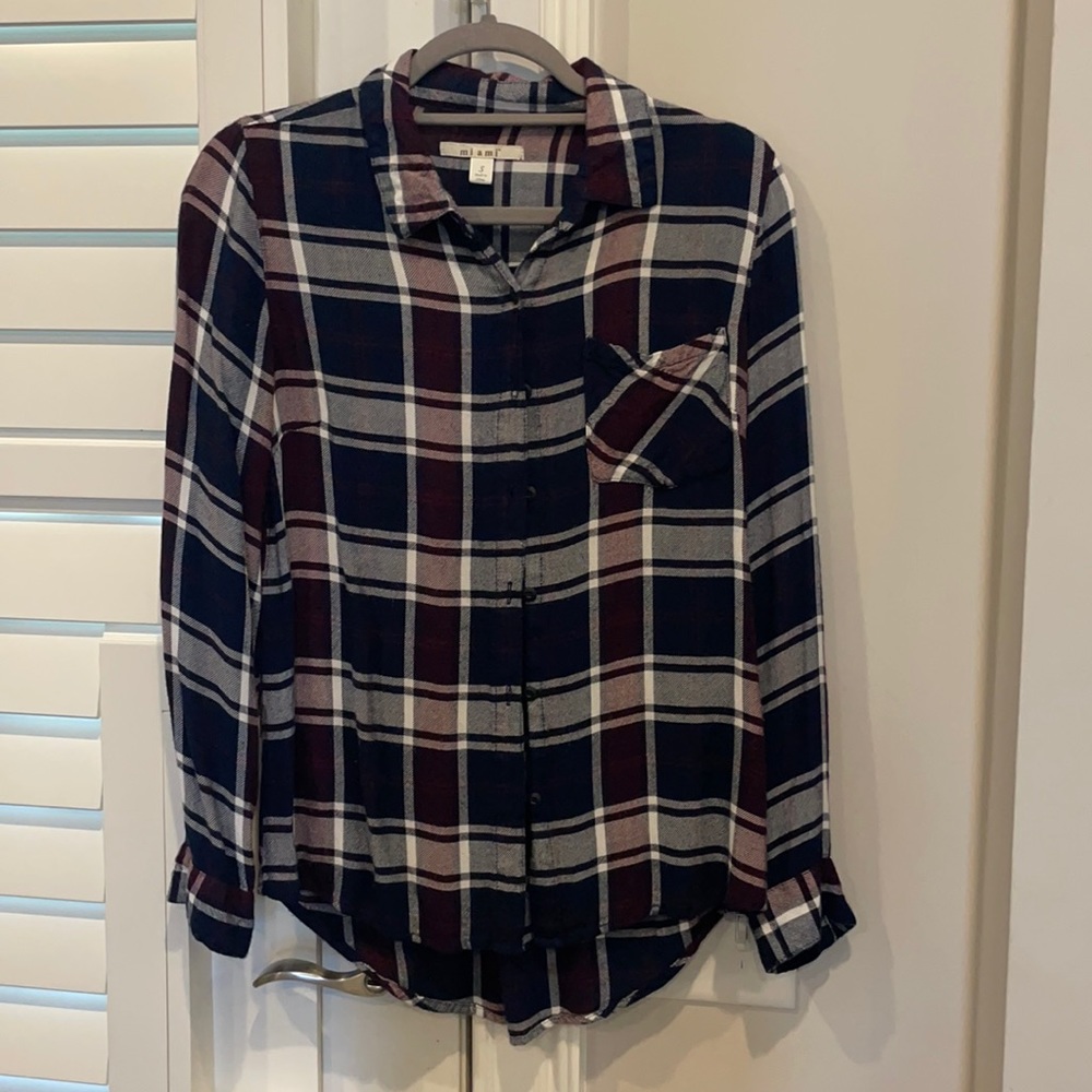 Plaid woman’s shirt